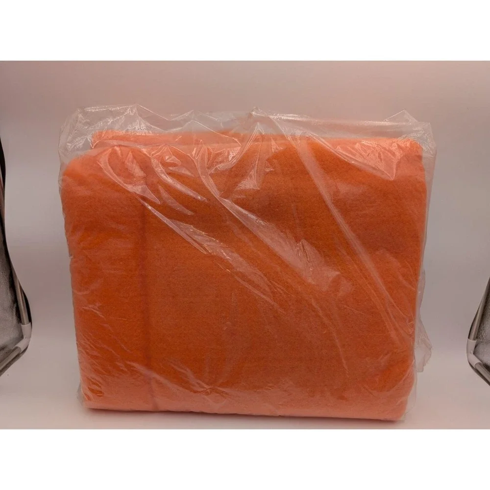 Cupid Orange Blanket 72x90 Inch‎ Full Twin 100% Polyester Sealed USA